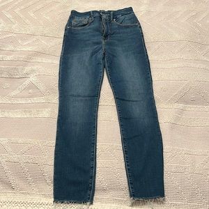 Good American Good Waist Crop Jeans